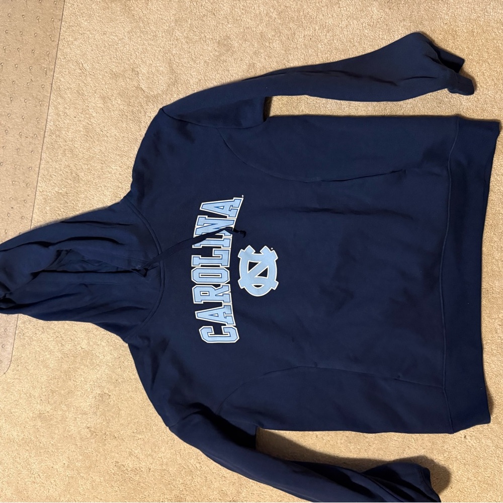 Fanatics Navy Blue Hoodie with Light Blue Accents
